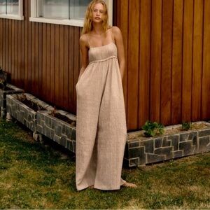Zara Structured Long Jumpsuit